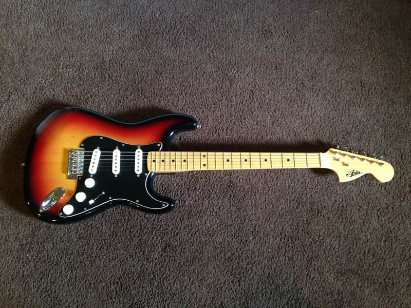 Vintage 1970's ARIA Stratocaster Electric Guitar Japan MIJ Lawsuit Copy image 1