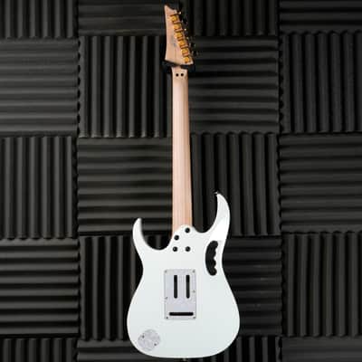 Ibanez JEM7V-WH Steve Vai Signature with Rosewood Fretboard 2009 - White image 12