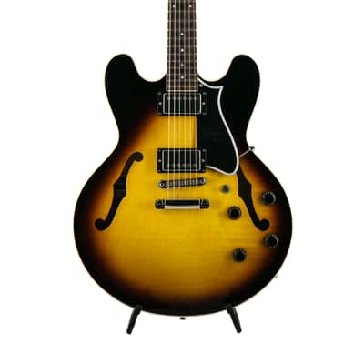 Heritage Standard H-535 Semi-Hollow Electric Guitar, Original Sunburst, AN3XXXX image 4