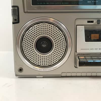 Vintage AIMOR AM-FM Stereo Cassette Recorder Boombox Ghetto Blaster ST-804FS2 image 2
