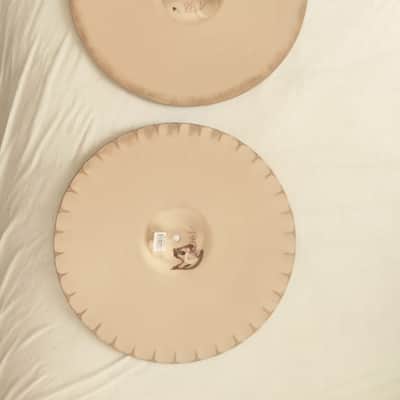 Meinl 15" Mb10 Medium Soundwave Hi-Hat (Pair) 2010s - Brilliant image 2