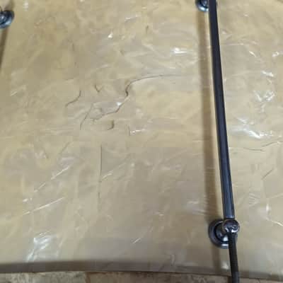 Vintage Frank Wolf 26″x14″ Bass Drum With In WMP – 1930s image 6