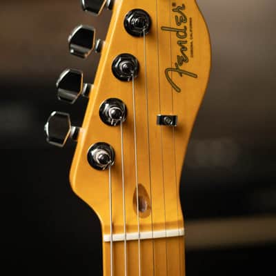 Fender American Professional II Telecaster Electric Guitar - Miami Blue with Hardshell Case image 5
