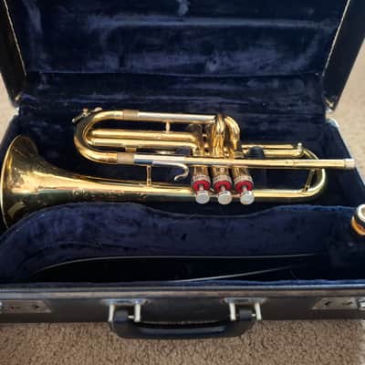Vintage Conn Director Shooting Star good condition Cool Patterned Case with logo image 1