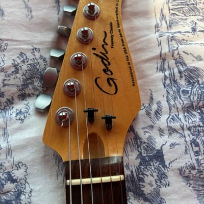 Godin Freeway Classic with Rosewood Fretboard 2005 - 2011 - Black image 4