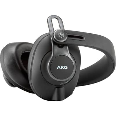 AKG K371-BT Over-Ear, Closed-Back Foldable Studio Headphones with Bluetooth Regular Black image 5