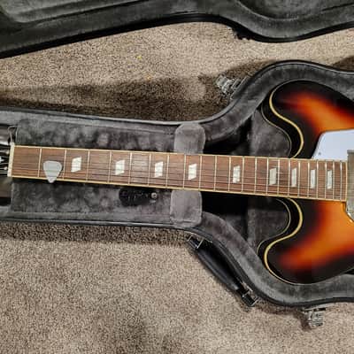 Epiphone Casino Reissue with Pau Ferro Fretboard 2022 Vintage Sunburst UPGRADES! image 2