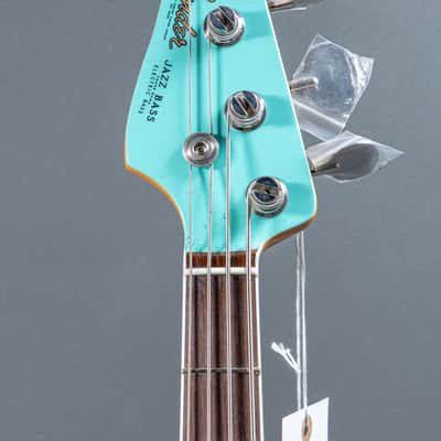 Fender American Vintage II 1966 Jazz Bass 2023, Seafoam Green image 4