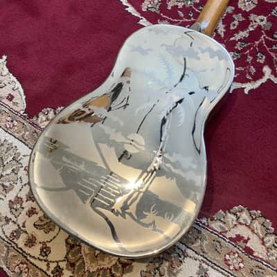 National 1933 Style O 12-Fret Resonator With Hardshell Case USED image 9