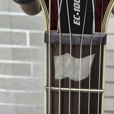 ESP LTD EC-1000T CTM Flamed Maple - See Thru Black Cherry image 19