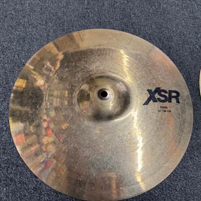 Sabian 14" XSR Hi-Hat Cymbals (Pair) 2016 - Present - Brilliant image 4