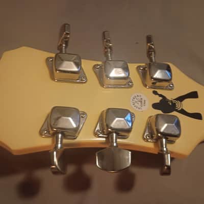 Epiphone Zakk Wylde Les Paul Pee-Wee 2001 - 2015 - Antique Ivory with Bullseye image 6