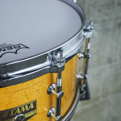 Tama Gladstone Artwood Snare Drum – 6.5" x 14" – Birdseye Maple – Mid 80s (1986–87) – AW546 image 7