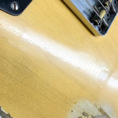 2019 Fender Custom Shop ’52 Heavy Relic Telecaster – Butterscotch Blonde image 15