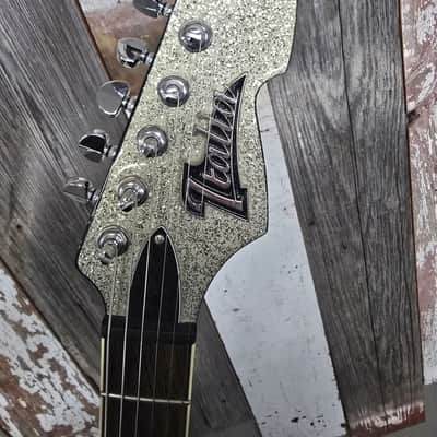 Italia Modena 2010s - Silver Sparkle with Black Back image 7
