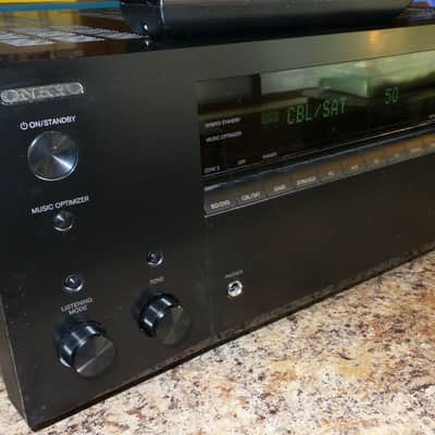 Onkyo TX-NR686 7.2-Ch WiFi Hi-Res 4K UHD Network AV Dolby Atmos Receiver w/ Remote, set up microphone, AM & FM Antennas image 3