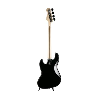Fender FSR Collection Traditional 70s Jazz Bass Guitar, Maple FB, Black image 2