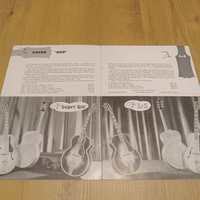 Vintage 1950 Gibson Acoustic Guitar Catalog! Rare, Original Case Candy, Paperwork! image 2