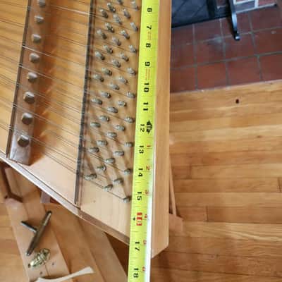 Handmade hammered dulcimer USA 12/11 1990s - natural image 5