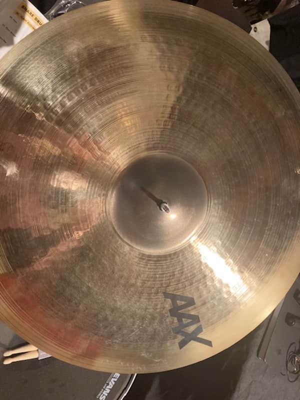 Sabian 21" AAX Medium Ride Cymbal 2019 - Present - Brilliant image 1