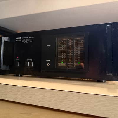 Nikko Alpha 450 Stereo 220WPC MONSTER 👹 Power Amplifier FRESH Full Service🔥🎶 image 2