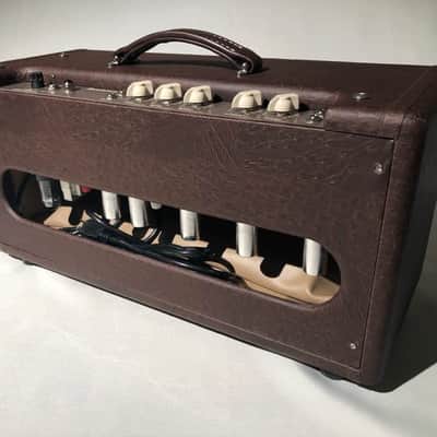 On Order Victoria Reverberato Reverb Circuit Based on ’65 Blackface Twin Reverb-Vibrato Circuit Derived from ’63 Brownface Concert-Brown Ostrich-British Black and Tan Grill Cloth image 4
