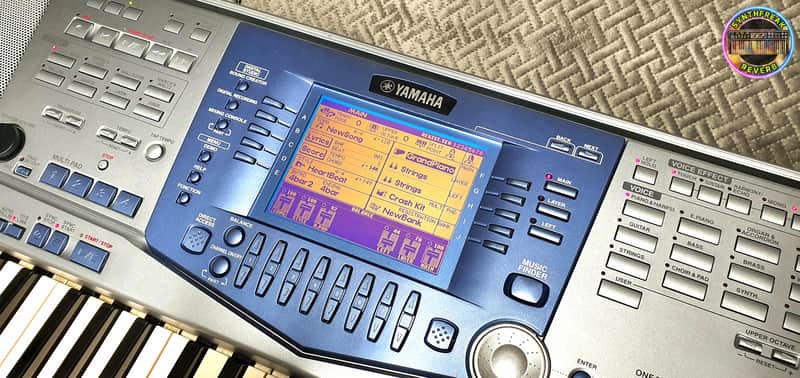 Yamaha PSR-1100 ✓ 61-Key Arranger Workstation ´99s-2000s -Silver