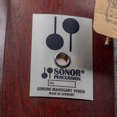 1980s Sonor Phonic Plus D 518x MR in Red Mahogany - 8x14 image 9