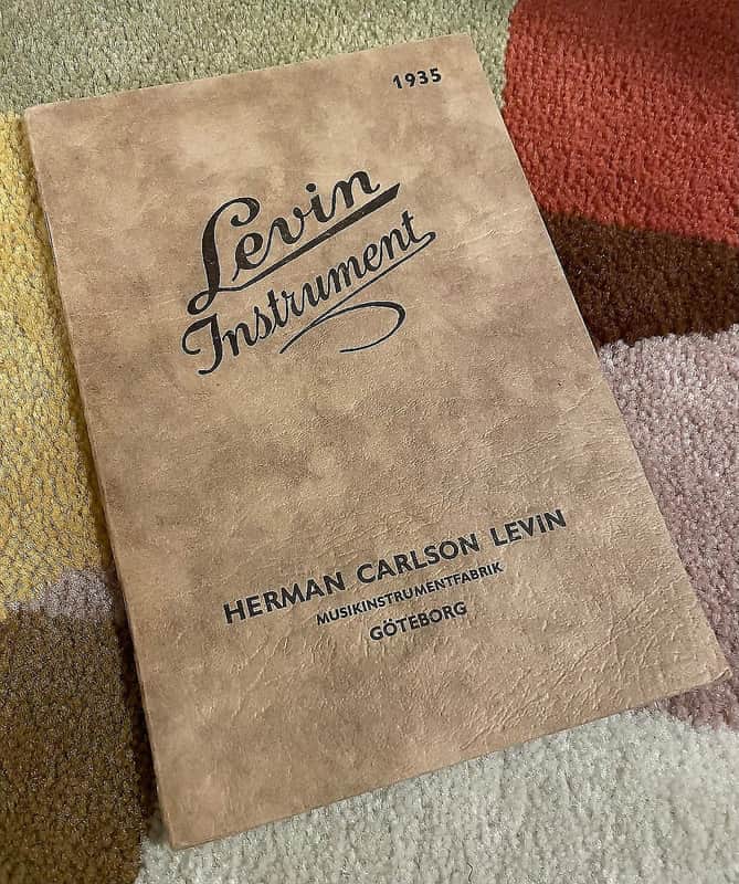 Levin Original price catalogue  1935 [VIDEO OF ALL PAGES!] image 1