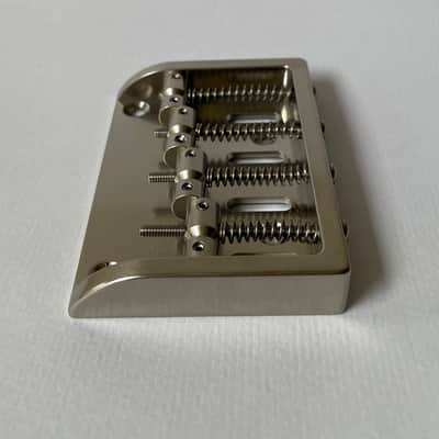 Gibson Grabber & G3 Style Replacement Bridge - Vintage Nickel Finish image 3