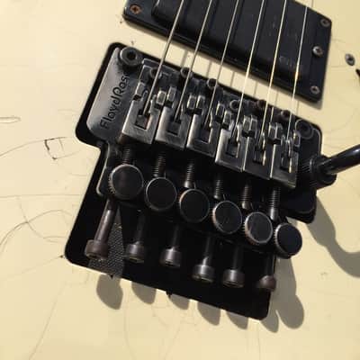 Framus German Custom Shop WH-1 Relic Wolf Hoffmann/Accept Aged Crème White High Polish  NOS image 4