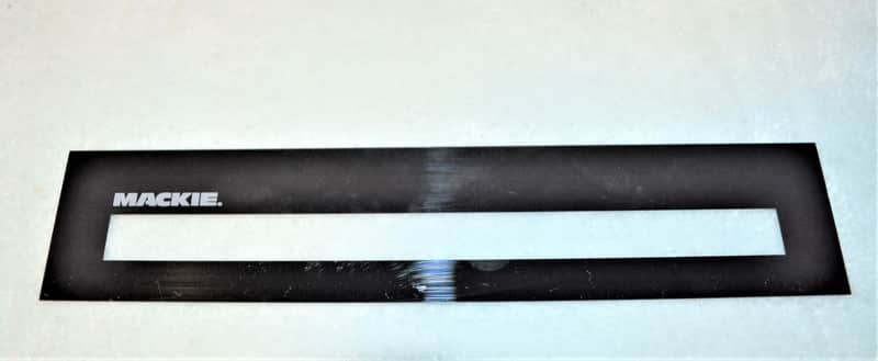 Mackie MCU Pro XT DAW Control Surface Extender PARTS: front platic plate image 1