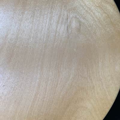 Handmade Semi-Hollow body bass, left handed, Handmade single cutout left handed 2010s - Polyethylene image 4