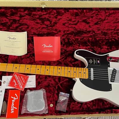 Mint Fender Limited American Vintage II 1951 Telecaster, Maple Neck, Prototype White image 3