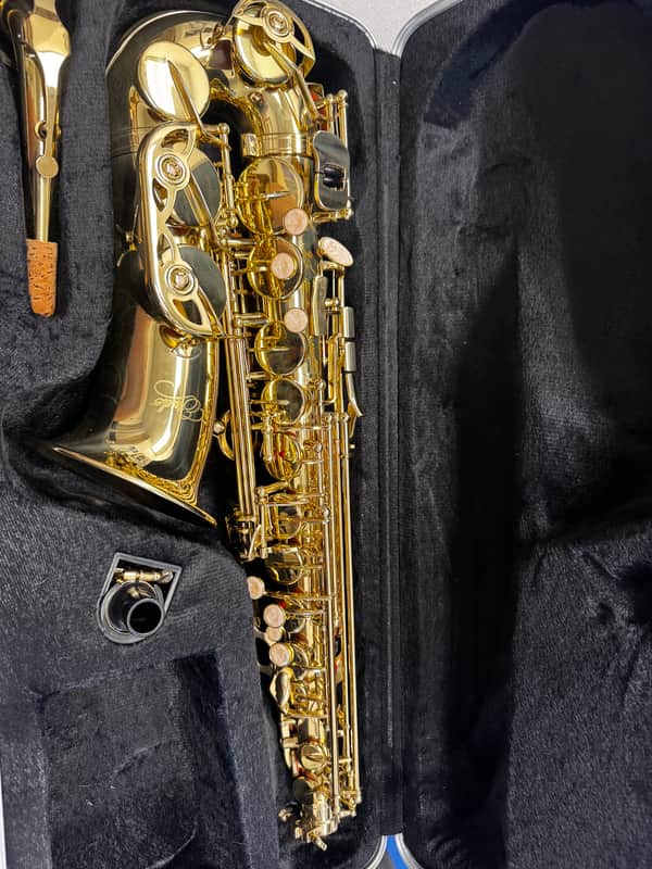 Etude EAS-200 Student Series Alto Saxophone 2010s - Lacquered Brass image 1