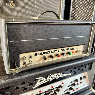Sound City 50 PLUS 1970’s - Dallas Arbiter original vintage UK England tube amplifier partridge image 3
