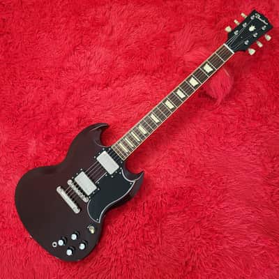 2011 Bacchus BSG-STD SG Standard - Classic Series - Brown Lacquer Finish - All Original - Made In Japan MIJ image 2