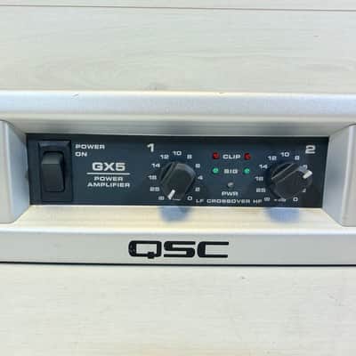 QSC GX5 2-Channel Professional Power Amplifier 2010's image 2