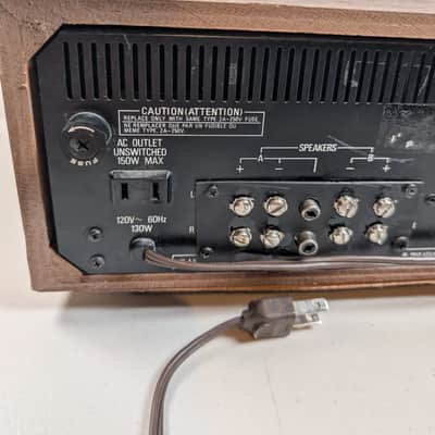 Realistic STA-42 Radio Shack AM/FM Stereo Receiver 1970s model 31-2086 Tested image 9