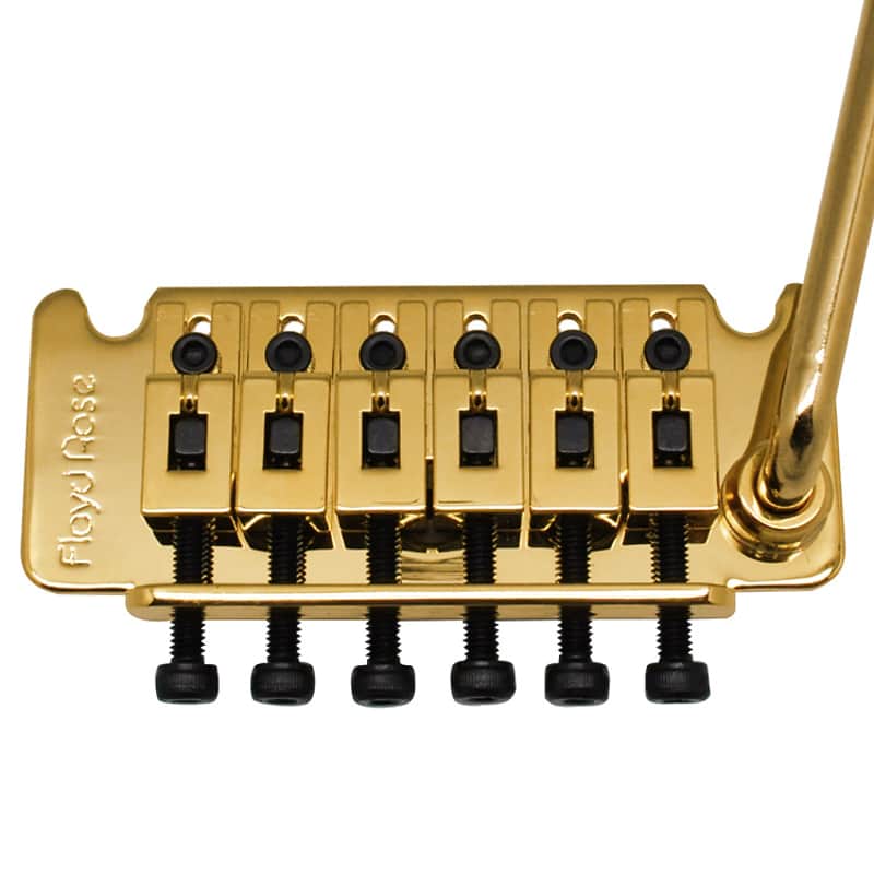 Authentic Floyd Rose Non-Fine Tuner Tremolo System - Gold image 1