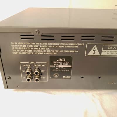 JVC TD-W505 Dual Cassette Deck Tape Recorder Player W/ Pitch Control, Dolby B/C image 8