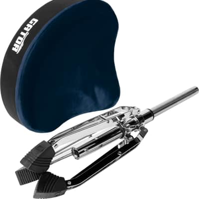 Gator GP-DTH-ASD Percussion Saddle Drum Throne, Blue image 5