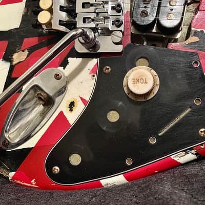 ‘83 FRANKY / FRANKENSTRAT LCG BEAK NECK TRIBUTE GUITAR - 2 WORKING PARIAH PICKUPS, EVH HS CASE/STRAP image 6