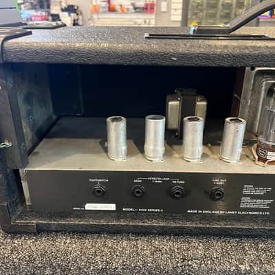 Laney AOR A100 Series 11 100 watt All Tube Guitar Amplifier Head 1990’s - Black image 10