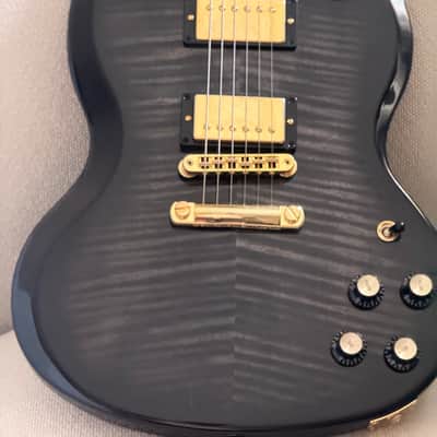 Gibson SG Supreme 2023 - Translucent Ebony Burst image 7