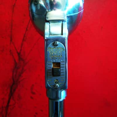 Vintage 1950's Electro-Voice 950 Cardax Crystal Microphone w cable mod LED light lamp # 1 image 4