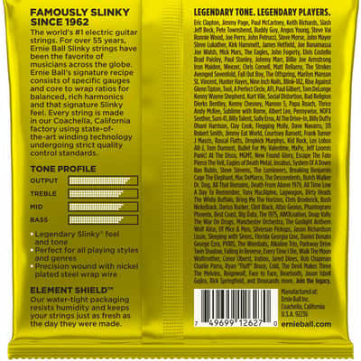 ERNIE BALL 2627 Beefy Slinky 011-054 Nickel plated Steel. Saiten für E-Gitarre image 2