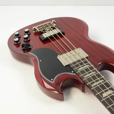 Epiphone EB-3 SG Bass Guitar - Heritage Cherry w/ Gig Bag image 6