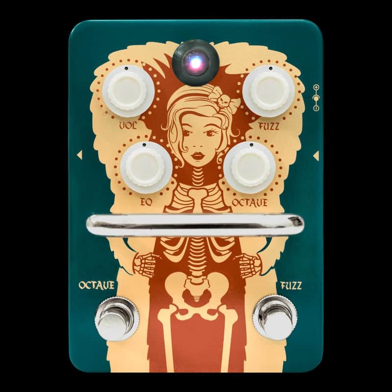 Orange Fur Coat Octave Fuzz Guitar Effect Pedal image 1