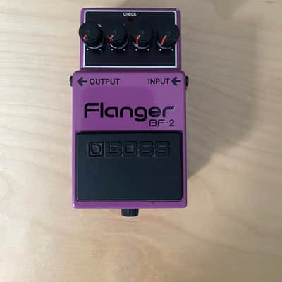 Boss BF-2 Flanger (Black Label) 1980 - 1984 - Purple image 1